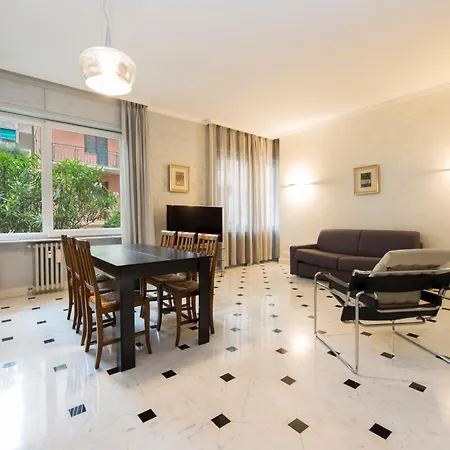 Joivy Spacious 2-bedroom Flat With Parking And Balcony Genua